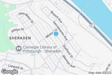 Map image of the property - 2941 Stafford St