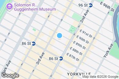 Map image of the property - 215 E 88th St