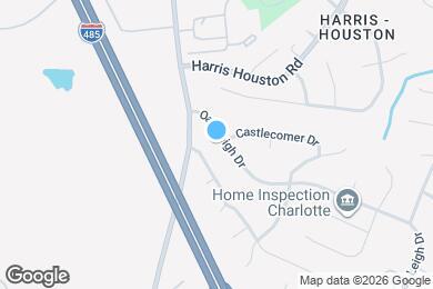 Map image of the property - 2501 Oak Leigh Dr