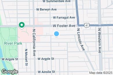 Map image of the property - 2639 W Winona St