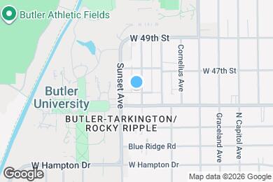 Map image of the property - 4620 Rookwood Avenue, Indianapolis, IN, USA