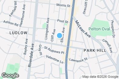 Map image of the property - 155 Elliott Ave