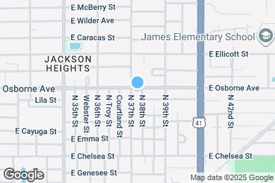 Map image of the property - 37 E Osborne Ave