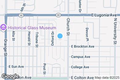 Map image of the property - 737 E Brockton Ave