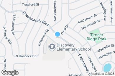 Map image of the property - 977 E Normandy Blvd