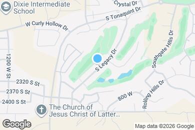 Map image of the property - 2244 S Legacy Dr