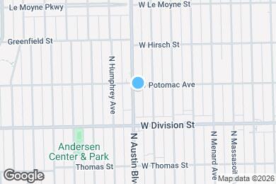 Map image of the property - 1251 N Austin Blvd