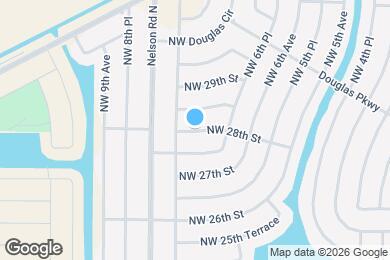 Map image of the property - 633 NW 28th St