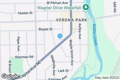 Map image of the property - 695 Capital Ave NE
