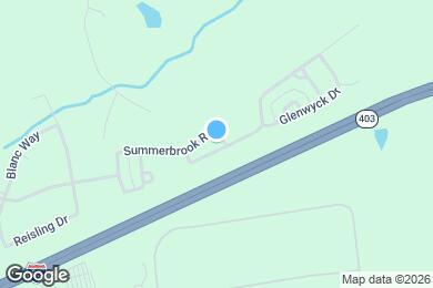 Map image of the property - 505 Walnut Woods Dr