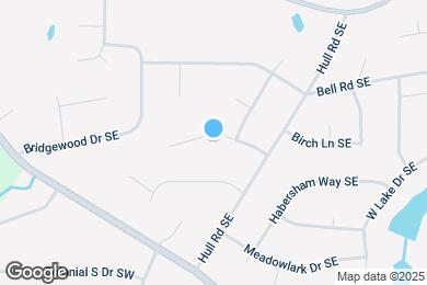 Map image of the property - 353 Sherwood Cir SE