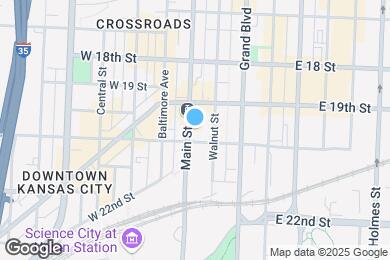 Map image of the property - City Club Apartments Crossroads Kansas City