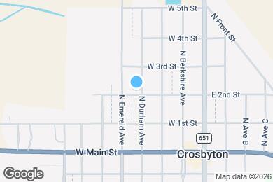 Map image of the property - 301 N Durham St