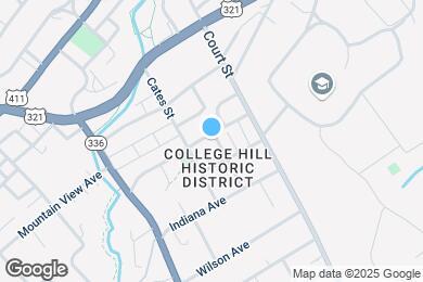 Map image of the property - 703 Clark St