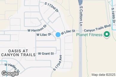 Map image of the property - 481 S 173rd Dr
