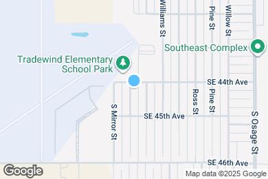 Map image of the property - 4403 S Roberts St