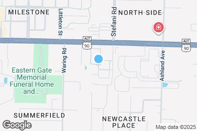 Map image of the property - 1559 W 9 Mile Rd