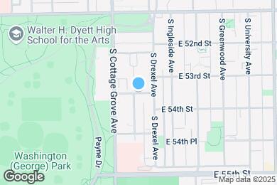 Map image of the property - 836 E 53rd St