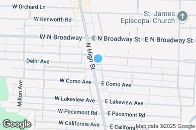 Map image of the property - 3318 N High St
