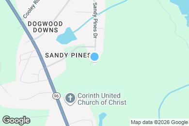 Map image of the property - Room in House on Sandy Pines Dr
