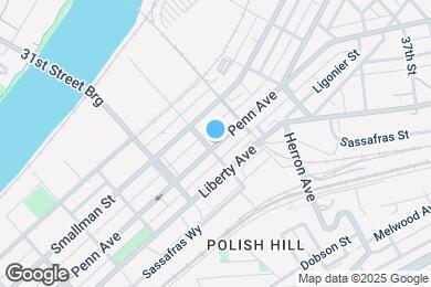 Map image of the property - 3205 Penn Ave