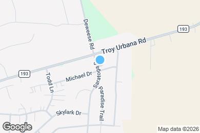 Map image of the property - 1501 Michael Dr