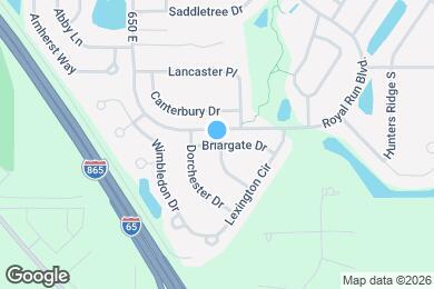 Map image of the property - 6282 Briargate Dr