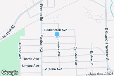 Map image of the property - 2602 Brunswick Ave