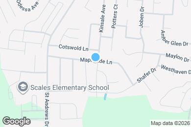 Map image of the property - 3241 Mapleside Ln