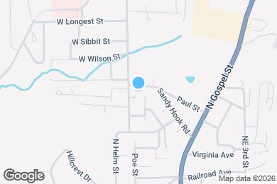 Map image of the property - 667 N Sandy Hook Rd