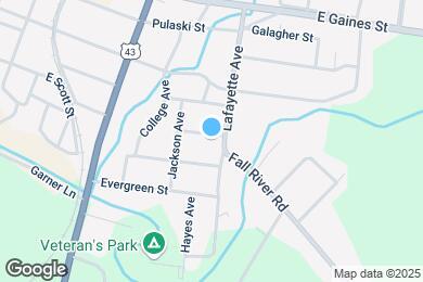 Map image of the property - 431 Crockett St