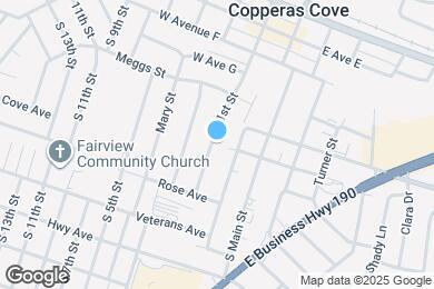 Map image of the property - 617 S 1st St