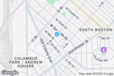 Map image of the property - 205 E St. Unit 12N