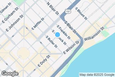 Map image of the property - 106 S Hancock St