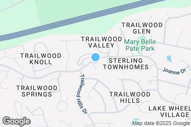 Map image of the property - 2221 Mountain Mist Ct