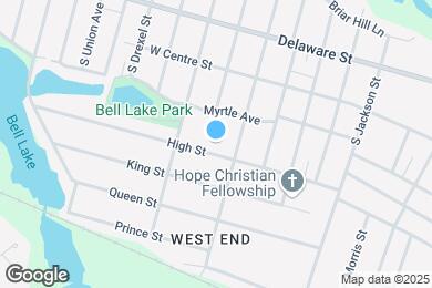 Map image of the property - Bell Lake Apartments