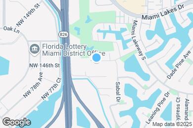 Map image of the property - 7460 Twin Sabal Dr