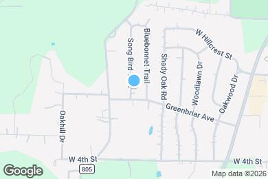 Map image of the property - 215 Songbird Trl