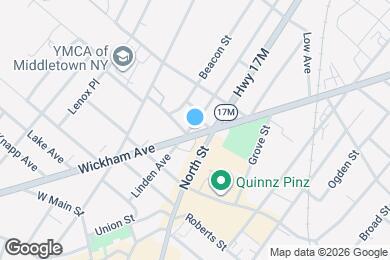 Map image of the property - 54 Linden Ave