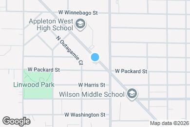 Map image of the property - 521 N Badger Ave