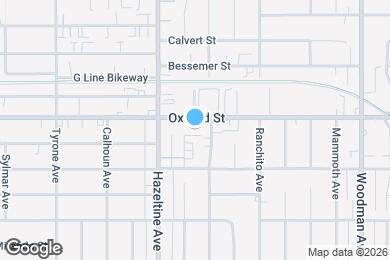 Map image of the property - 14024 Oxnard St