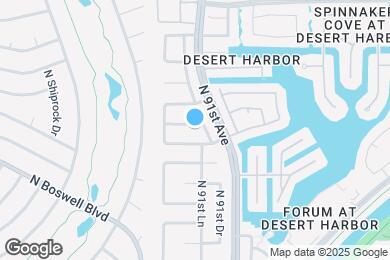 Map image of the property - 9133 W Banff Ln.