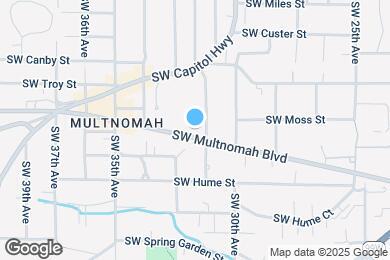 Map image of the property - 1 Bedroom in Multnomah Village