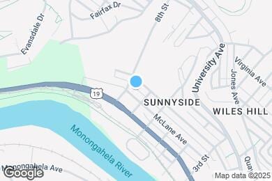 Map image of the property - 724 1/2 McLane Ave