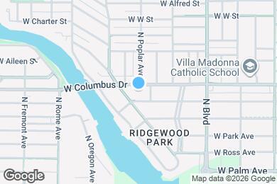 Map image of the property - 902 W Columbus Dr