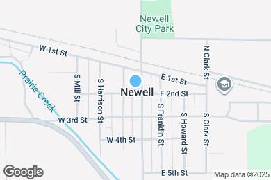 Map image of the property - 124 S Fulton St