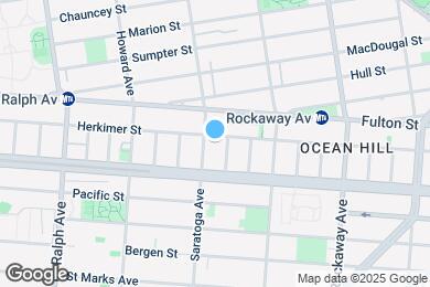 Map image of the property - 1132 Herkimer St