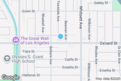 Map image of the property - 12617 OXNARD ||