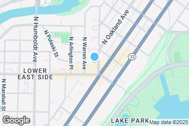 Map image of the property - 1733 N Cambridge Ave