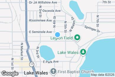 Map image of the property - 421 E Sessoms Ave